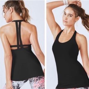 Fabeltics Florence Strappy Tank Built in Bra